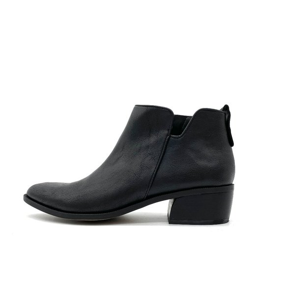 Franco Sarto Shoes - FRANCO SARTO Vegan Leather Ankle Booties #1040